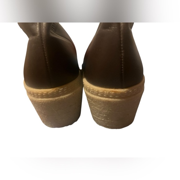 Vintage Weltschuh Winter Boots Dark Brown Leather Made in Germany Women's Sz 6.5 - Picture 6 of 8